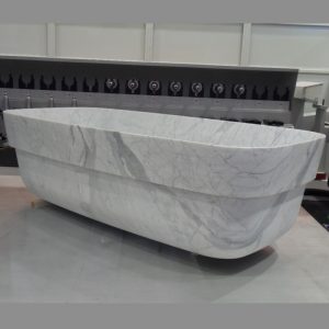 Milano-Bathtub-Statuario Marble