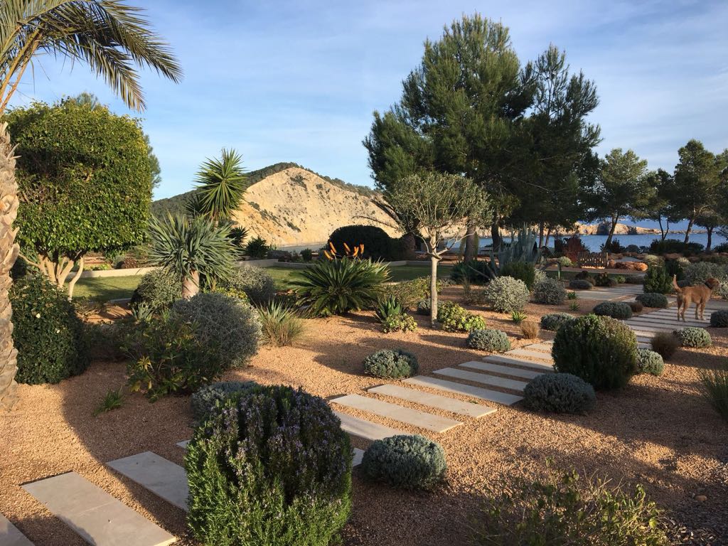 Private Villa and Gardens project in Ibiza