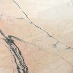 Antique Rose marble - a pink marble with dark grey vein