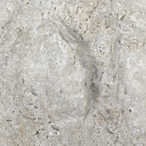 E11 Classic Light Roman Split Face Travertine cladding - a rough textured cream stone stone cladding